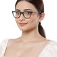 Blue Cateyes Full Rim Acetate Glasses Frames for Women