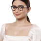 Black Cateyes Full Rim Acetate Eye Frames for Women