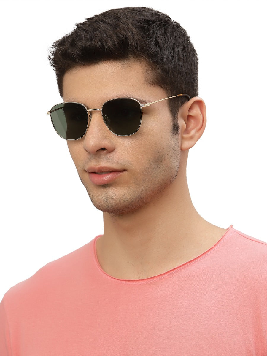 Grey Shade Oval Shaped Polarised UV Sunglass