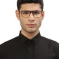 Brown Tortoise Square Shaped Acetate Eyeglasses Frames for Men