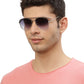 Gradual Blue Aviator Style UV Sunglass