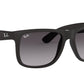 RAY-BAN JUSTIN Full Rim Square Sunglasses with UV400