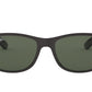 RAY-BAN ANDY Full Rim Square Sunglasses with UV400