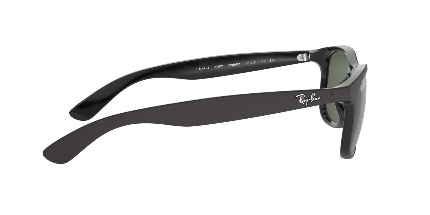 RAY-BAN ANDY Full Rim Square Sunglasses with UV400