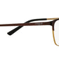 Vogue Eyewear Female Brown Pillow Spectacles