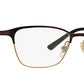 Vogue Eyewear Female Brown Pillow Spectacles