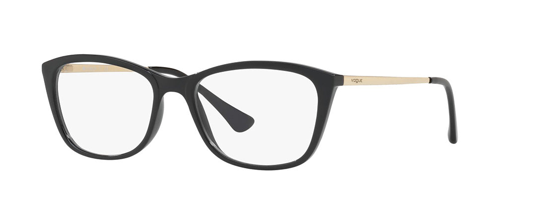 Vogue Eyewear Female Black Butterfly Spectacles