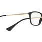 Vogue Eyewear Female Black Butterfly Spectacles