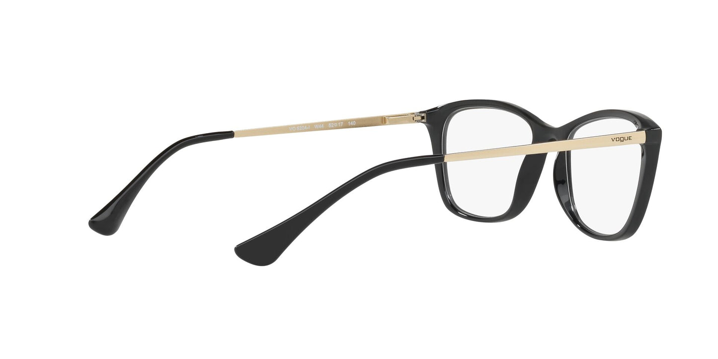 Vogue Eyewear Female Black Butterfly Spectacles