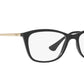 Vogue Eyewear Female Black Butterfly Spectacles