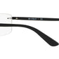 Vogue Eyewear Male Black Pillow Spectacles