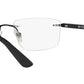 Vogue Eyewear Male Black Pillow Spectacles