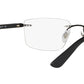 Vogue Eyewear Male Black Pillow Spectacles