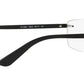 Vogue Eyewear Male Black Pillow Spectacles