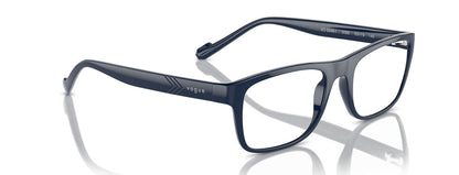 Vogue Eyewear Men's Blue Rectangle Spectacle Frames