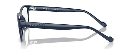Vogue Eyewear Men's Blue Rectangle Spectacle Frames