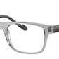 Vogue Eyewear Men's Grey Rectangle Spectacles