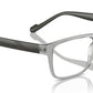 Vogue Eyewear Men's Grey Rectangle Spectacles