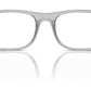 Vogue Eyewear Men's Grey Rectangle Spectacles