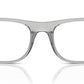 Vogue Eyewear Men's Grey Rectangle Spectacles