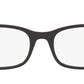 Ray-Ban Unisex Black Rectangle Spectacles