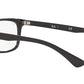 Ray-Ban Unisex Black Rectangle Spectacles