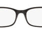 Ray-Ban Unisex Black Rectangle Spectacles