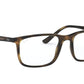 RAY-BAN TIMELESS COMFORT Full Rimmed Rectangle Frame