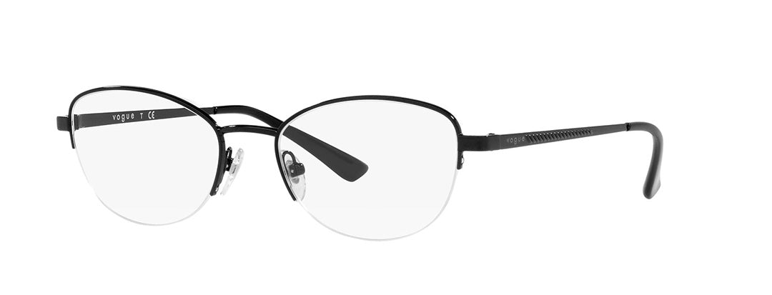 Vogue Eyewear Women's Black Pillow Spectacle Frames