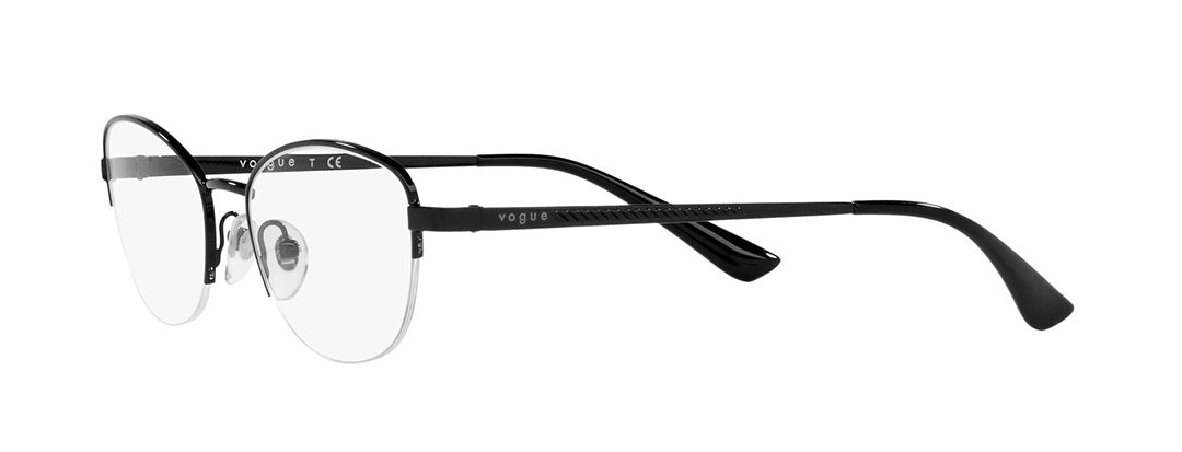 Vogue Eyewear Women's Black Pillow Spectacle Frames