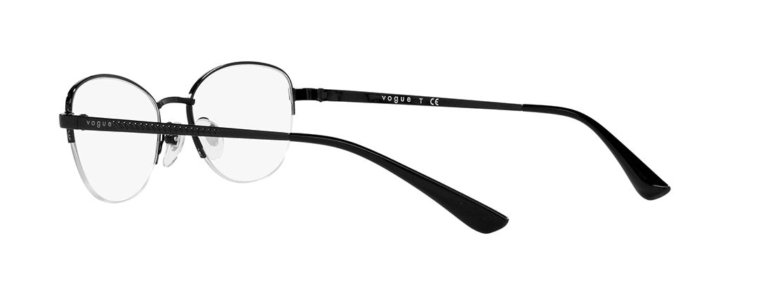 Vogue Eyewear Women's Black Pillow Spectacle Frames