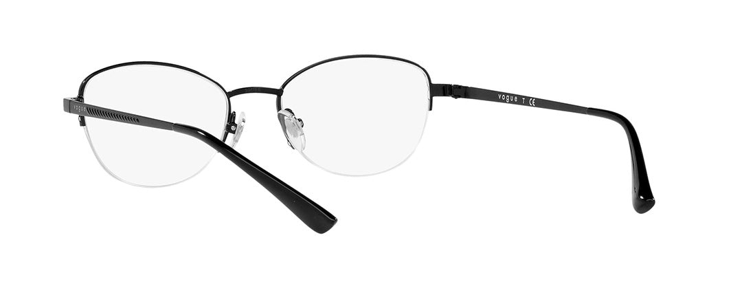 Vogue Eyewear Women's Black Pillow Spectacle Frames