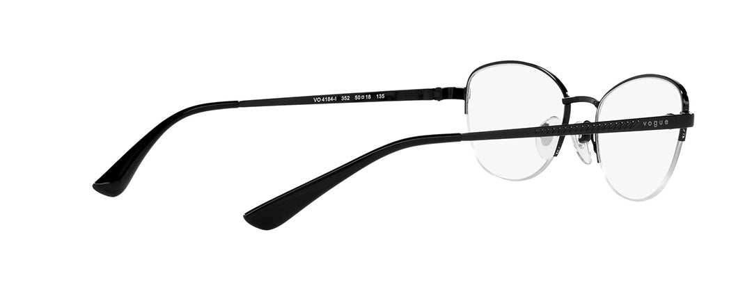 Vogue Eyewear Women's Black Pillow Spectacle Frames