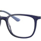 Ray-Ban Optical Pillow Blue Frame