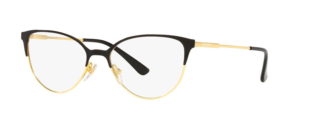 Vogue Eyewear Women's Black Cat Eye Spectacle Frames