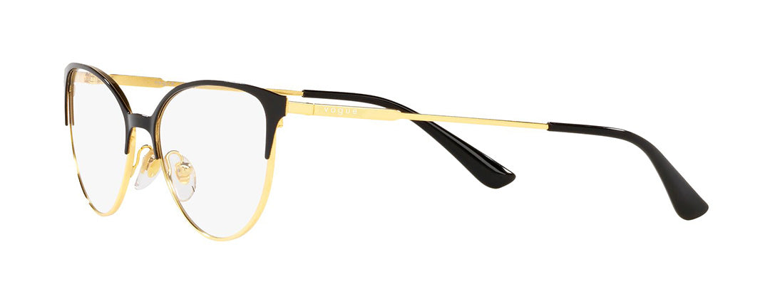 Vogue Eyewear Women's Black Cat Eye Spectacle Frames