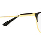 Vogue Eyewear Women's Black Cat Eye Spectacle Frames