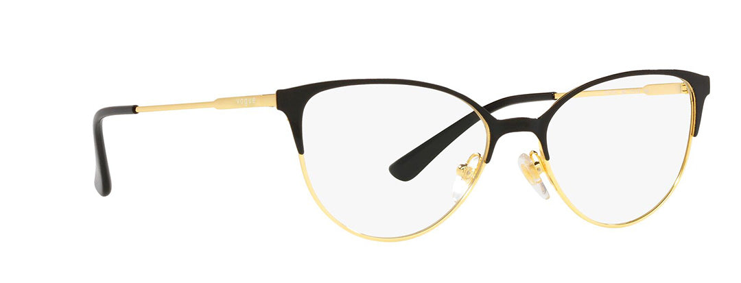 Vogue Eyewear Women's Black Cat Eye Spectacle Frames