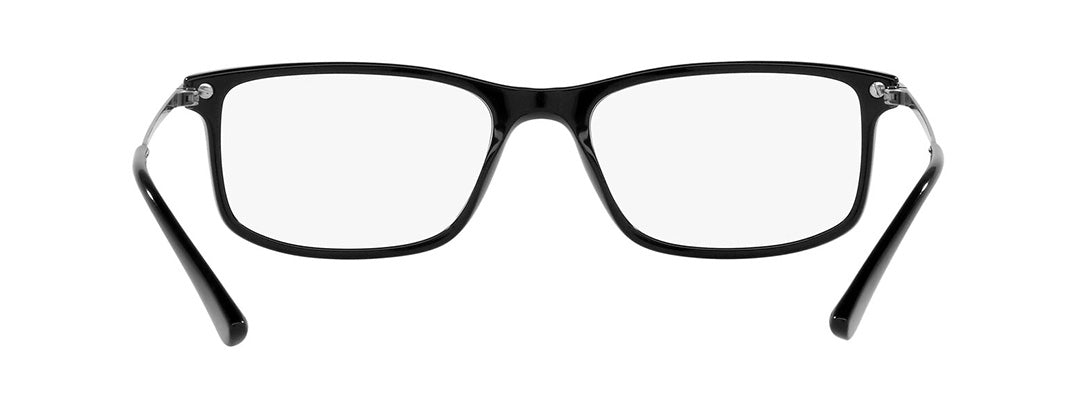 Vogue Eyewear Male Black Rectangle Spectacles