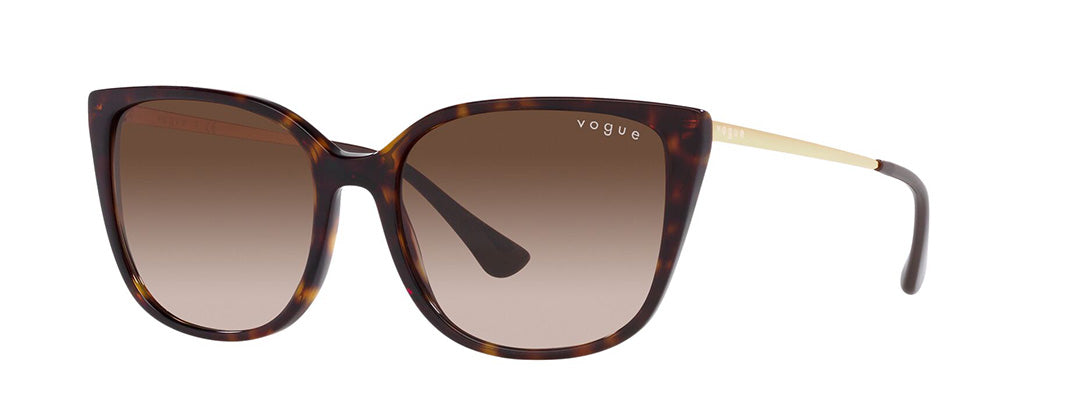 Vogue Eyewear Female Havana Cat Eye Sunglasses