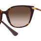 Vogue Eyewear Female Havana Cat Eye Sunglasses