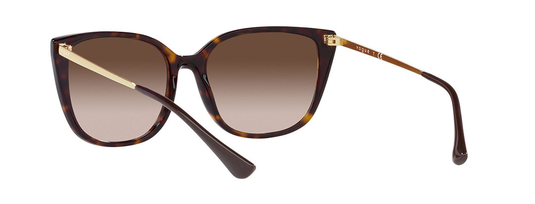 Vogue Eyewear Female Havana Cat Eye Sunglasses