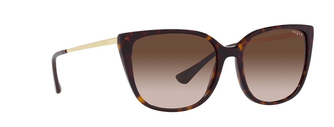 Vogue Eyewear Female Havana Cat Eye Sunglasses