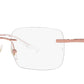 Ray-Ban Unisex Gold Irregular Spectacles