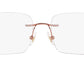 Ray-Ban Unisex Gold Irregular Spectacles