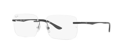 Ray-Ban Unisex Black Irregular Spectacles
