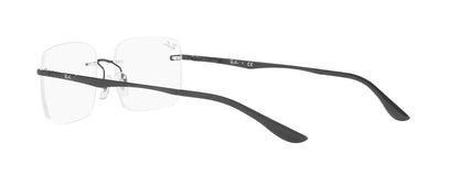 Ray-Ban Unisex Black Irregular Spectacles