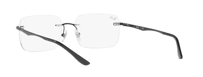 Ray-Ban Unisex Black Irregular Spectacles
