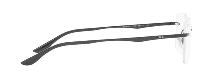 Ray-Ban Unisex Black Irregular Spectacles