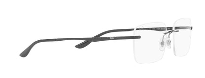 Ray-Ban Unisex Black Irregular Spectacles